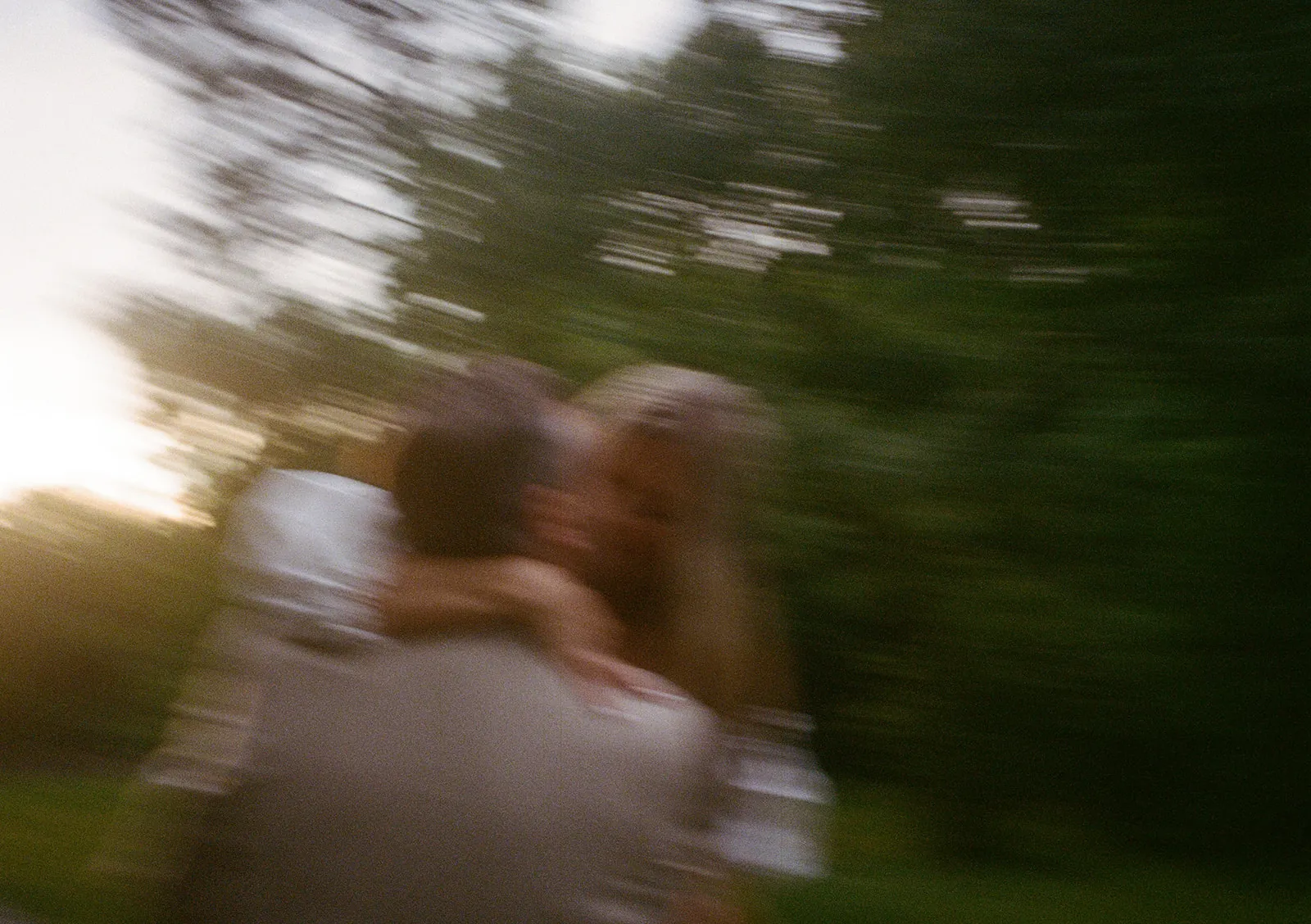 Clara and Jonathan — motion blur wedding portrait by Superlove Film, planned by Blush & Bash Event Co.